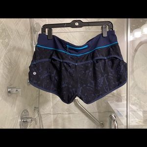 Lululemon 10 speed short navy blue NWOT